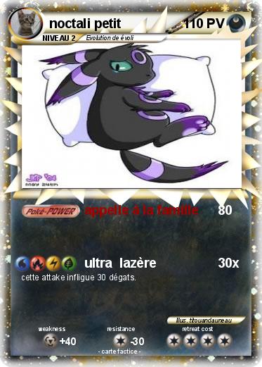 Pokemon noctali petit