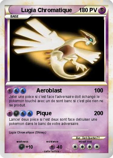 Pokemon Lugia Chromatique