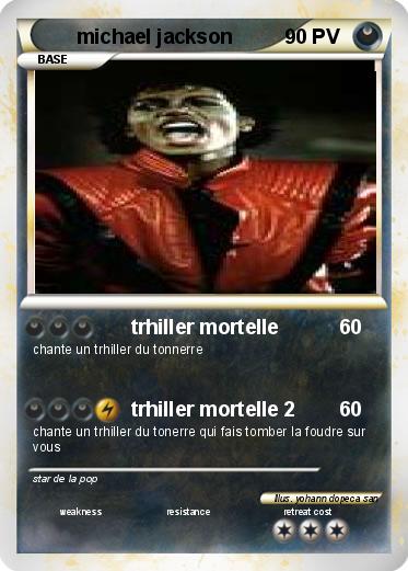 Pokemon michael jackson
