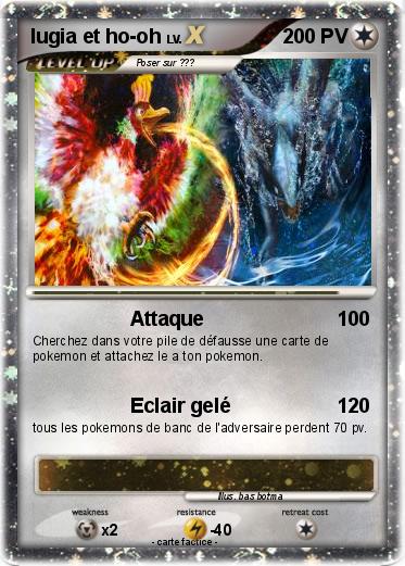 Pokemon lugia et ho-oh
