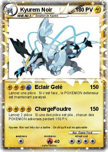 Pokemon Kyurem Noir