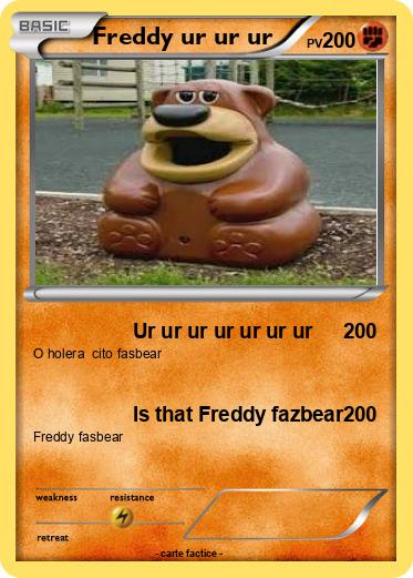 Pokemon Freddy ur ur ur