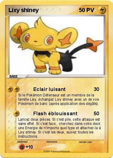 Pokemon Lixy shiney