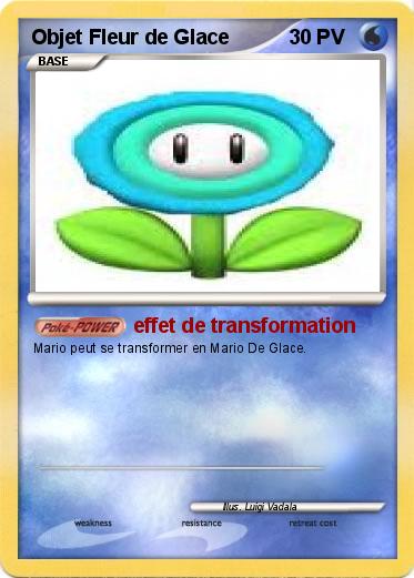 Pokemon Objet Fleur de Glace