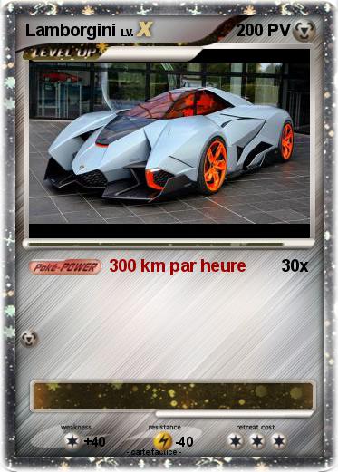 Pokemon Lamborgini