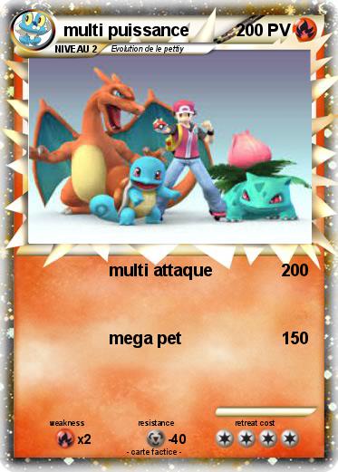 Pokemon multi puissance