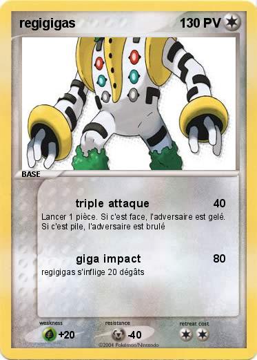 Pokemon regigigas