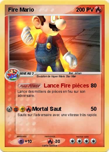 Pokemon Fire Mario