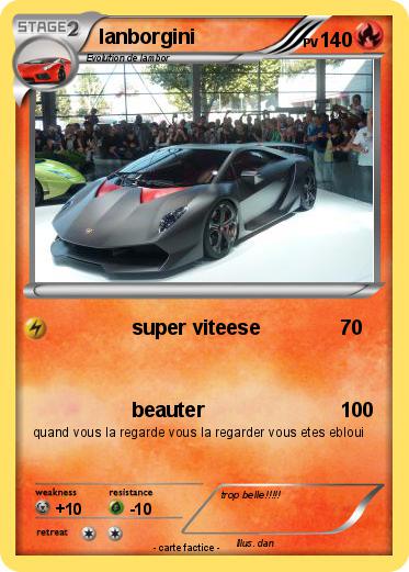 Pokemon lanborgini