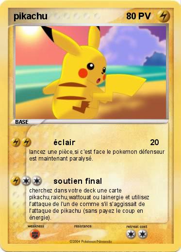 Pokemon pikachu