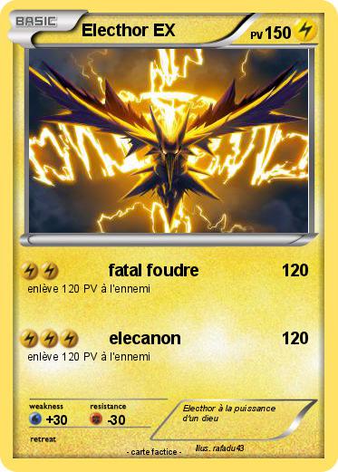Pokemon Electhor EX