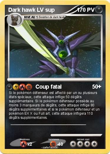 Pokemon Dark hawk LV sup