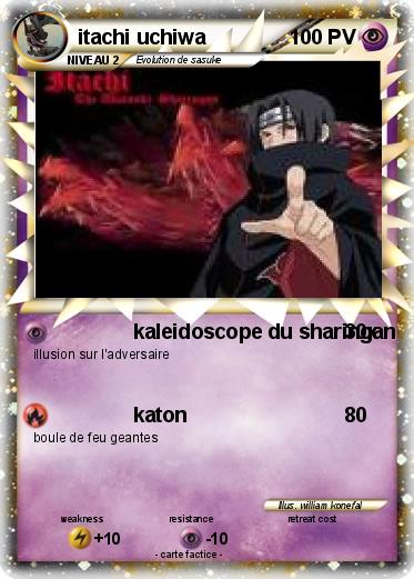 Pokemon itachi uchiwa