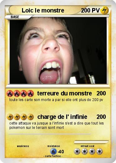 Pokemon Loic le monstre