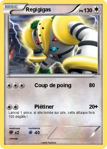 Pokemon Regigigas