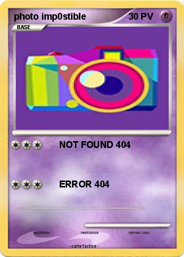 Pokemon photo imp0stible