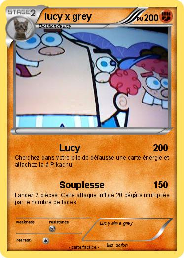 Pokemon lucy x grey