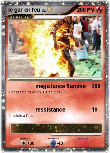 Pokemon le gar en feu