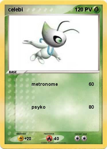 Pokemon celebi