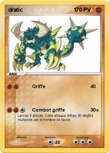 Pokemon dratic                                  1 