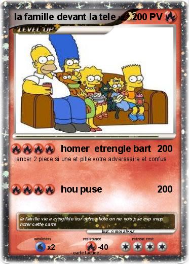 Pokemon la famille devant la tele