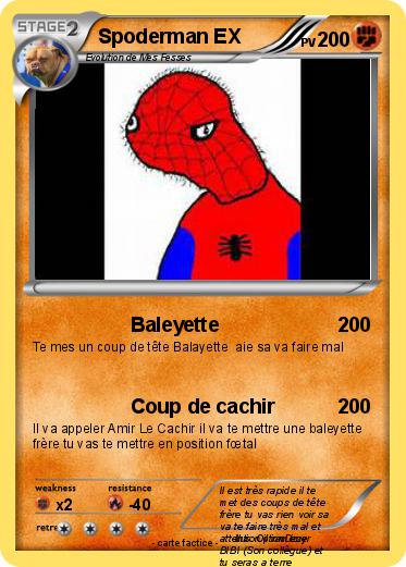 Pokemon Spoderman EX