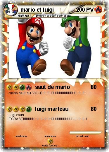 Pokemon mario et luigi