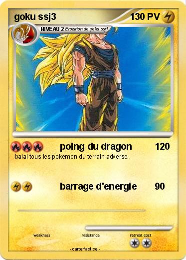 Pokemon goku ssj3