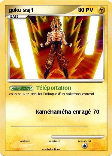 Pokemon goku ssj1
