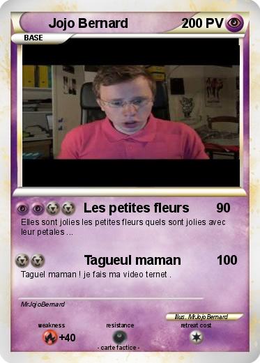 Pokemon Jojo Bernard