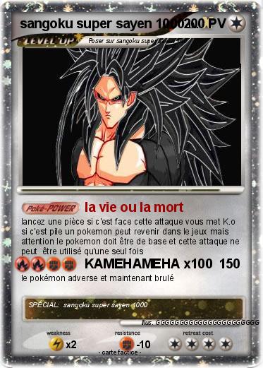Pokemon sangoku super sayen 1000