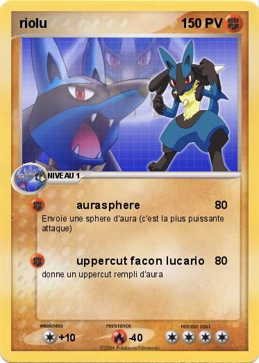 Pokemon riolu