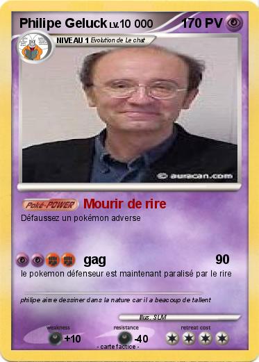 Pokemon Philipe Geluck