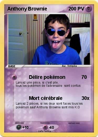 Pokemon Anthony Brownie