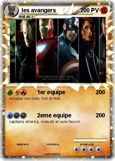 Pokemon les avangers