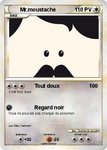 Pokemon Mr.moustache
