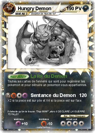 Pokemon Hungry Demon