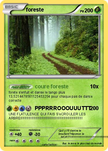Pokemon foreste