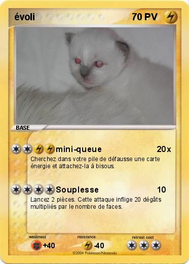 Pokemon évoli