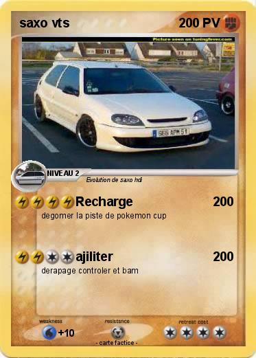 Pokemon saxo vts