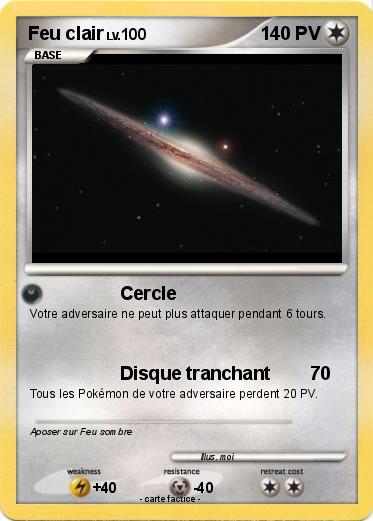Pokemon Feu clair