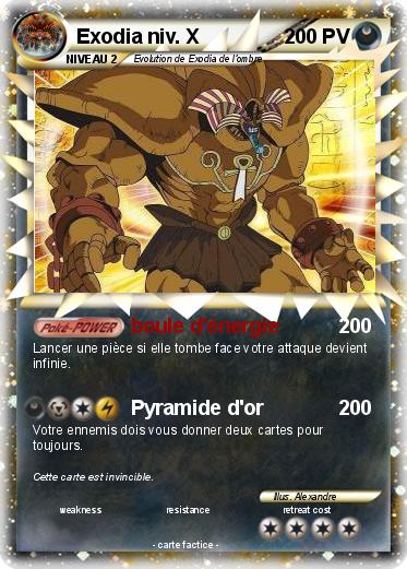 Pokemon Exodia niv. X