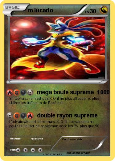Pokemon m lucario