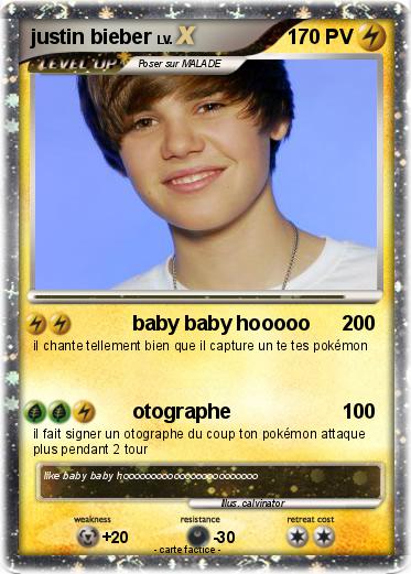 Pokemon justin bieber