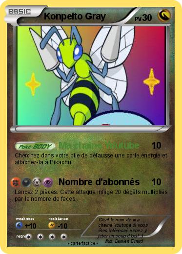 Pokemon Konpeito Gray