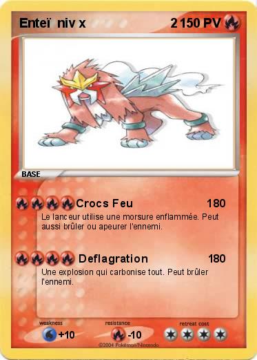 Pokemon Enteï  niv x                        2