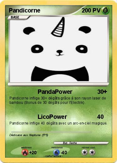 Pokemon Pandicorne