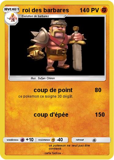 Pokemon roi des barbares