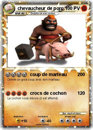 Pokemon chevaucheur de porc