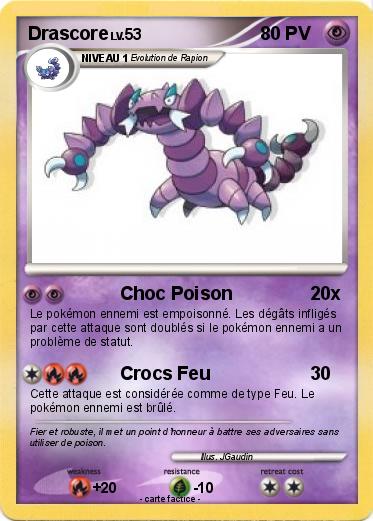 Pokemon Drascore